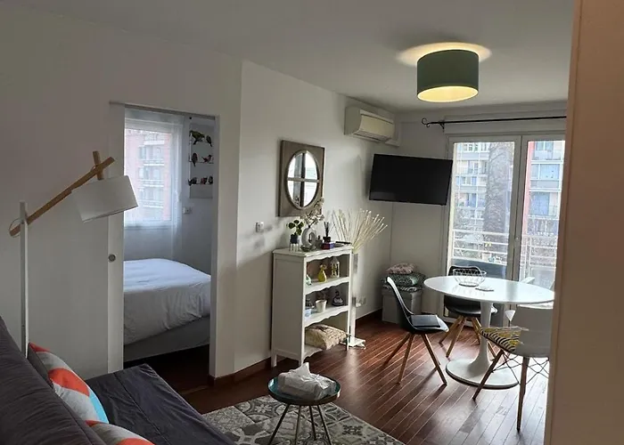 Le Marengo: Charmant, Rénové, Terrasse, Parking privé
